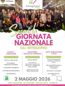Seconda Giornata Nazionale sull’Artrogriposi